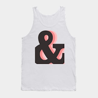 Ampersand 1 - And Symbol - Minimal Tank Top